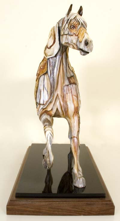 [&nbsp;SOLD&nbsp;]&nbsp;&nbsp; BUNK HOUSE BRONCO&trade; ORIGINAL &mdash;&nbsp;'AMERICA THE BEAUTIFUL' TRAIL OF PAINTED PONIES COMPETITION PRESIDENT'S CHOICE.