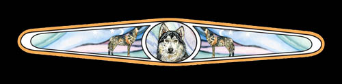 LYNN BEAN BRACELET BY-34 — WOLF.