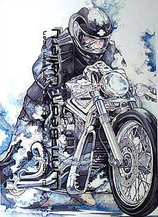 V Rod Rider.