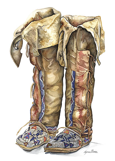 ARAPAHO MOCASSINS.