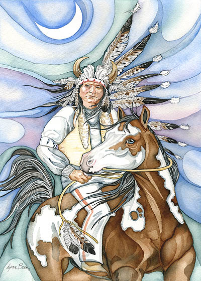 NATIVE AMERICAN RIDER 2.