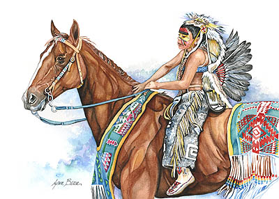 OLIVER ON HORSE.